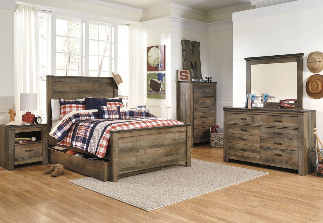 Trinell - Five Drawer Chest - Brown