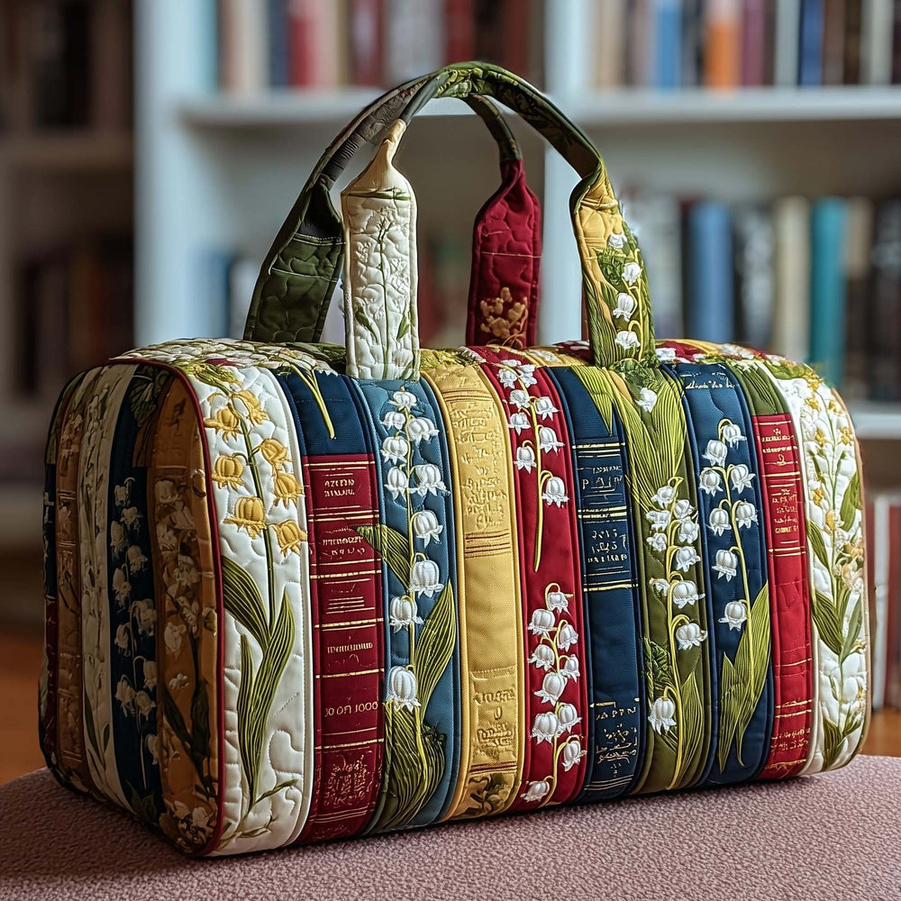 Bookwind Series Short-Distance Handheld Quilted Embroidery Travel Bag Multi-Functional