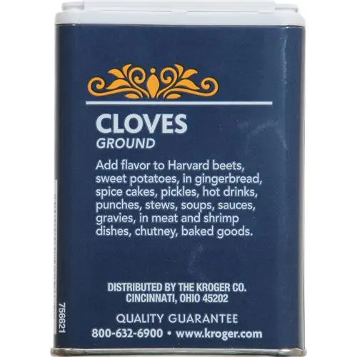 Kroger Ground Cloves - Aromatic Spice for Every Kitchen