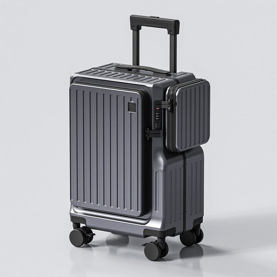 Front-opening 20-inch Carry-on Suitcase