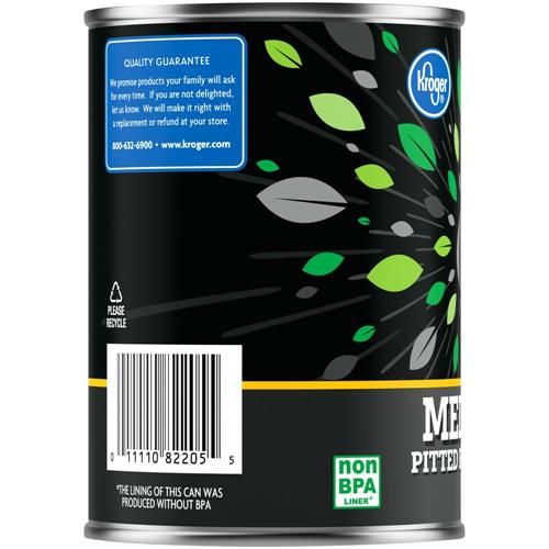 Kroger Medium Pitted Ripe Black Olives 6 oz