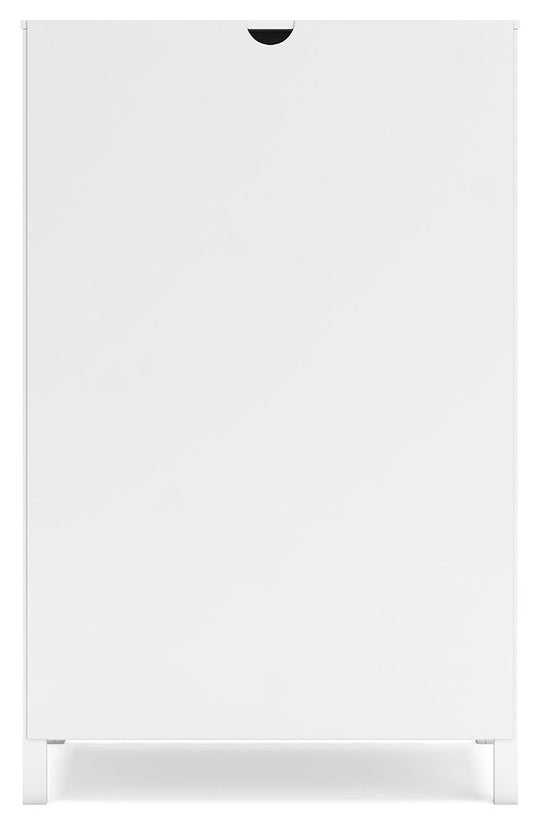 Hallityn - Five Drawer Chest - White