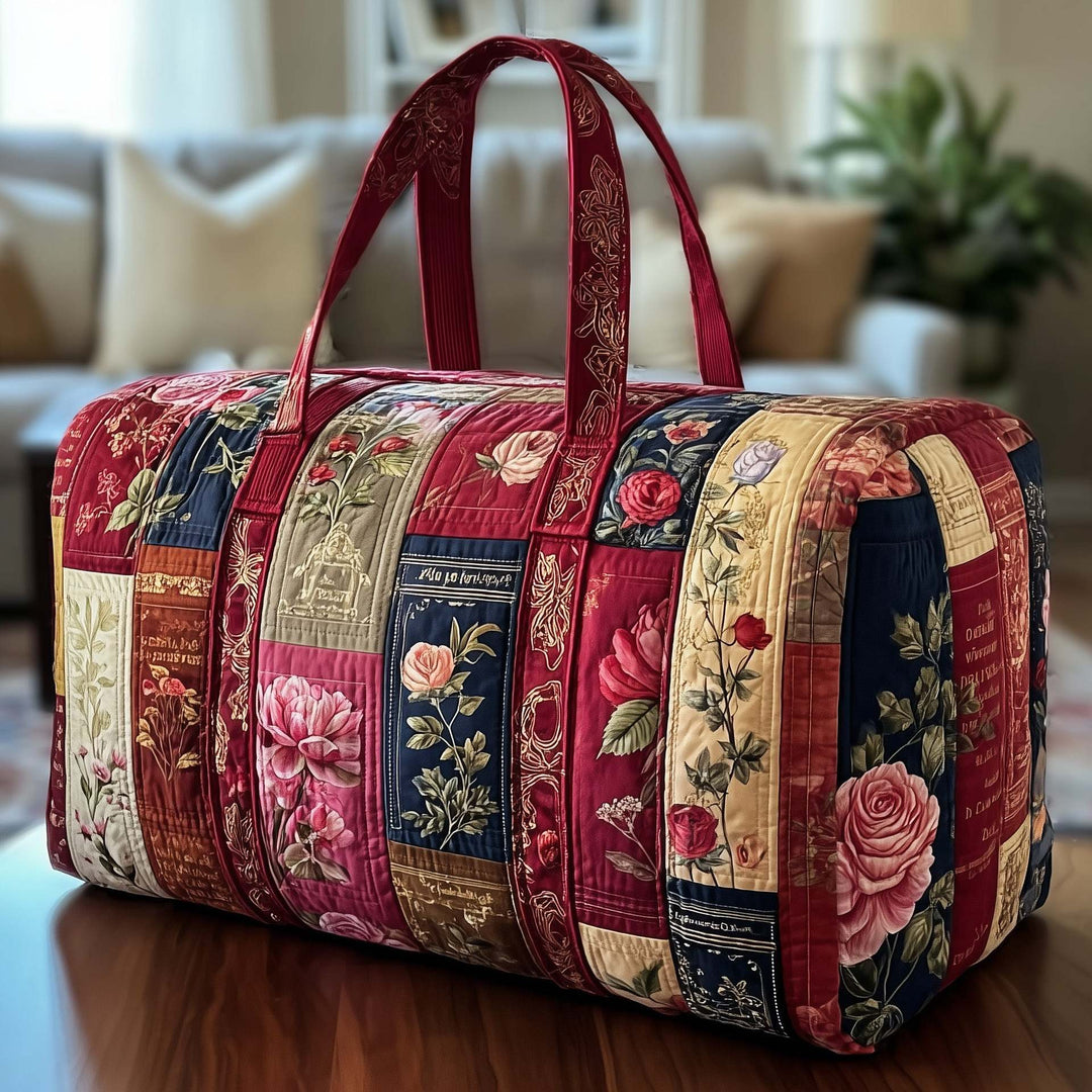Bookwind Series Short-Distance Handheld Quilted Embroidery Travel Bag Multi-Functional