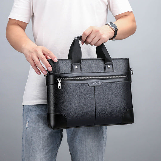 Mens Business Hand Bag Travel Shoulder Crossbody Briefcase