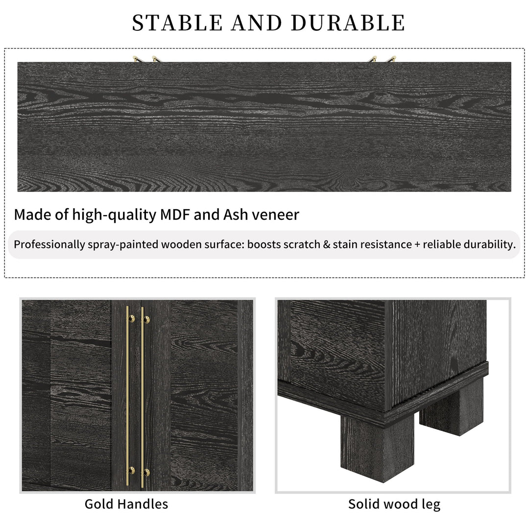 Sideboard With Adjustable Shelves