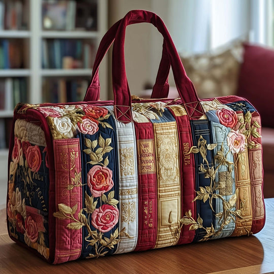 Bookwind Series Short-Distance Handheld Quilted Embroidery Travel Bag Multi-Functional