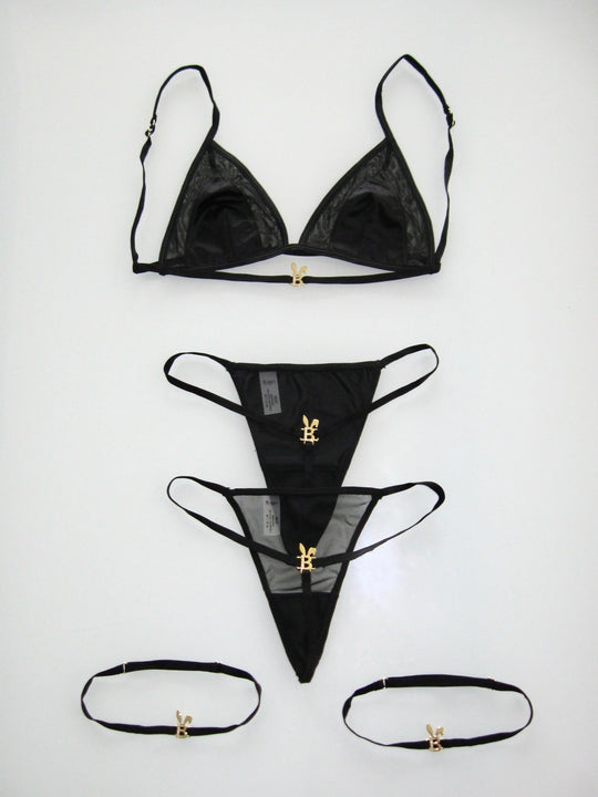 LINGERIE SET IN BLACK