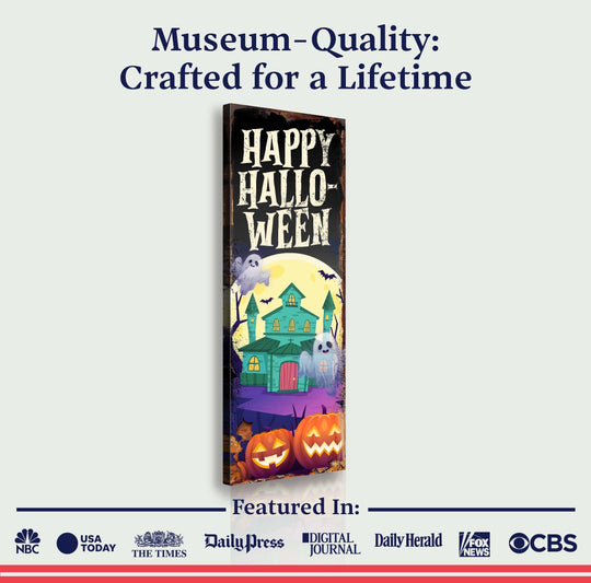 Halloween Welcome Sign
