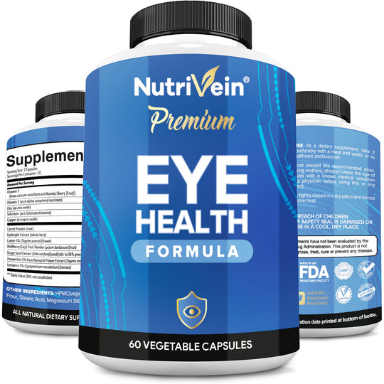 Nutrivein Eye Vitamins (60 Caps)