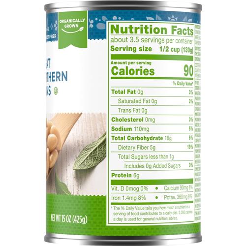 Simple Truth Organic Great Nothern Beans 15 oz