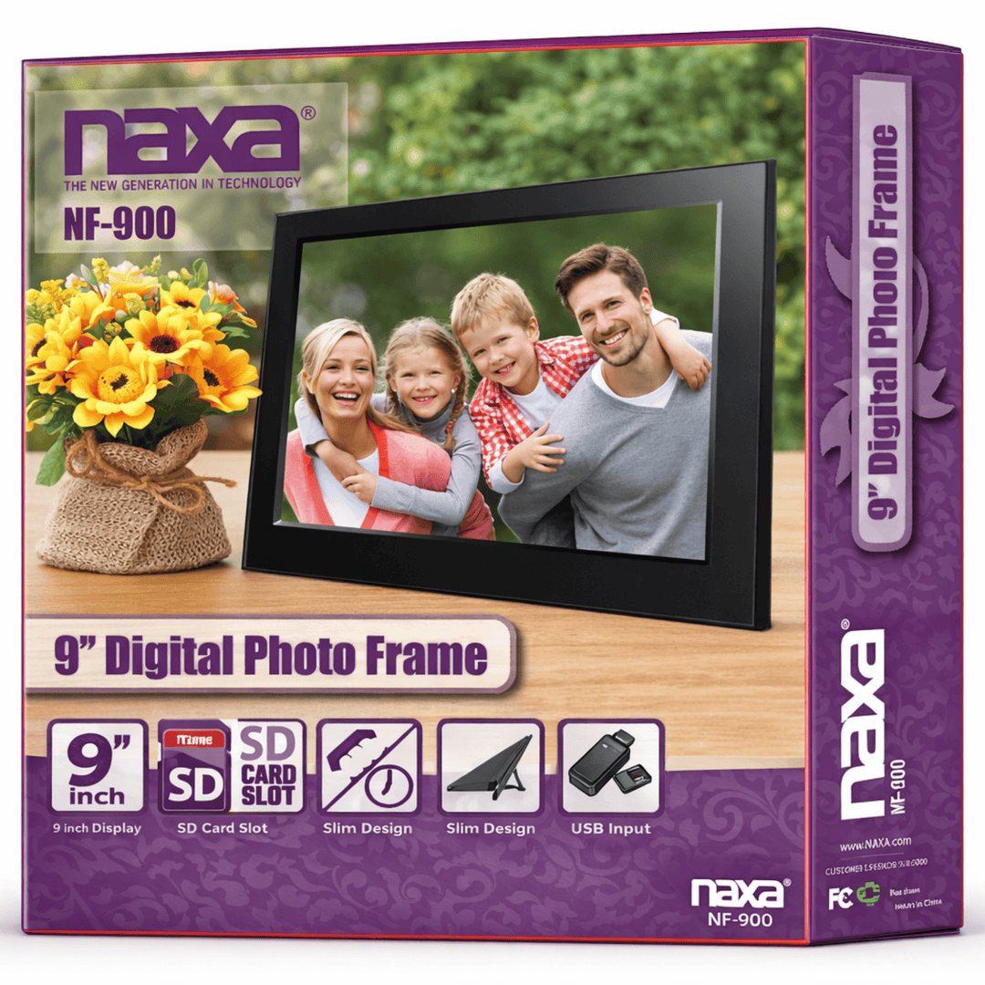 Naxa 9" Digital Photo Frame - Refurbished