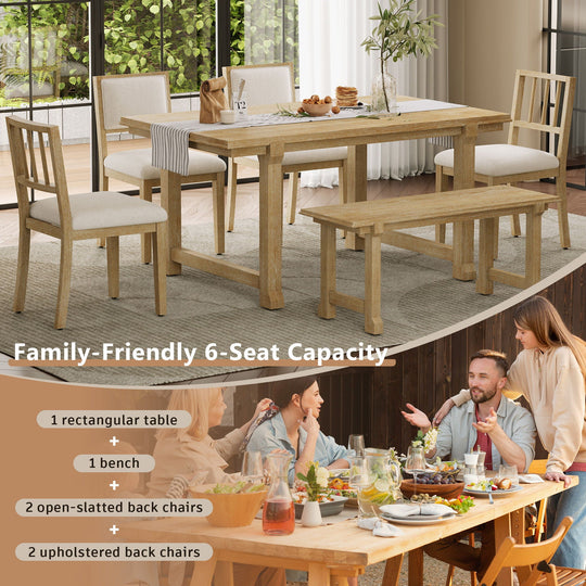 6 Piece Kitchen &amp; Dining Room Furniture