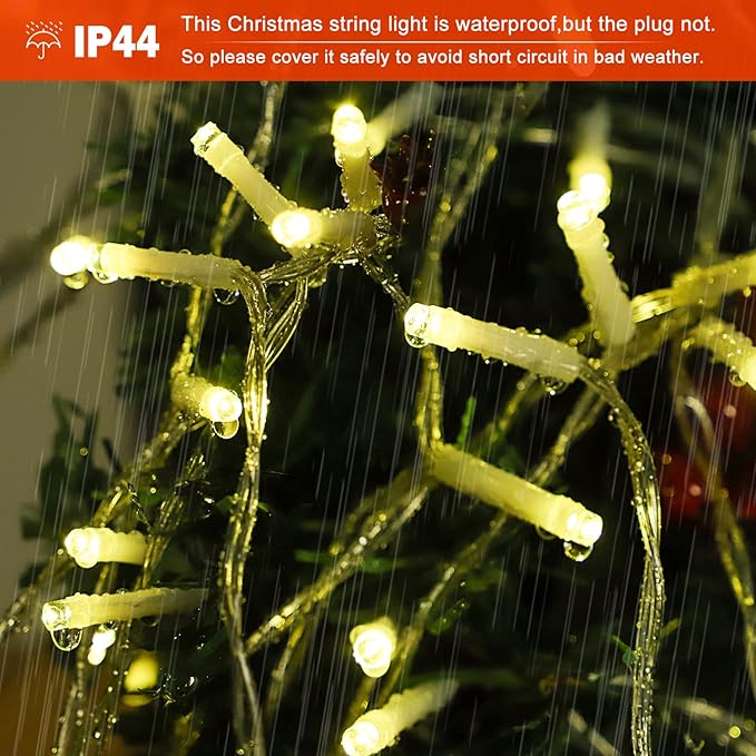 cerflyer (New) Christmas Decoration, String Lights with 12/&