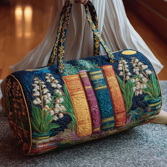 Bookwind Series Short-Distance Handheld Quilted Embroidery Travel Bag Multi-Functional