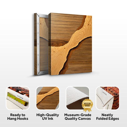 Wood Rift Wall Art