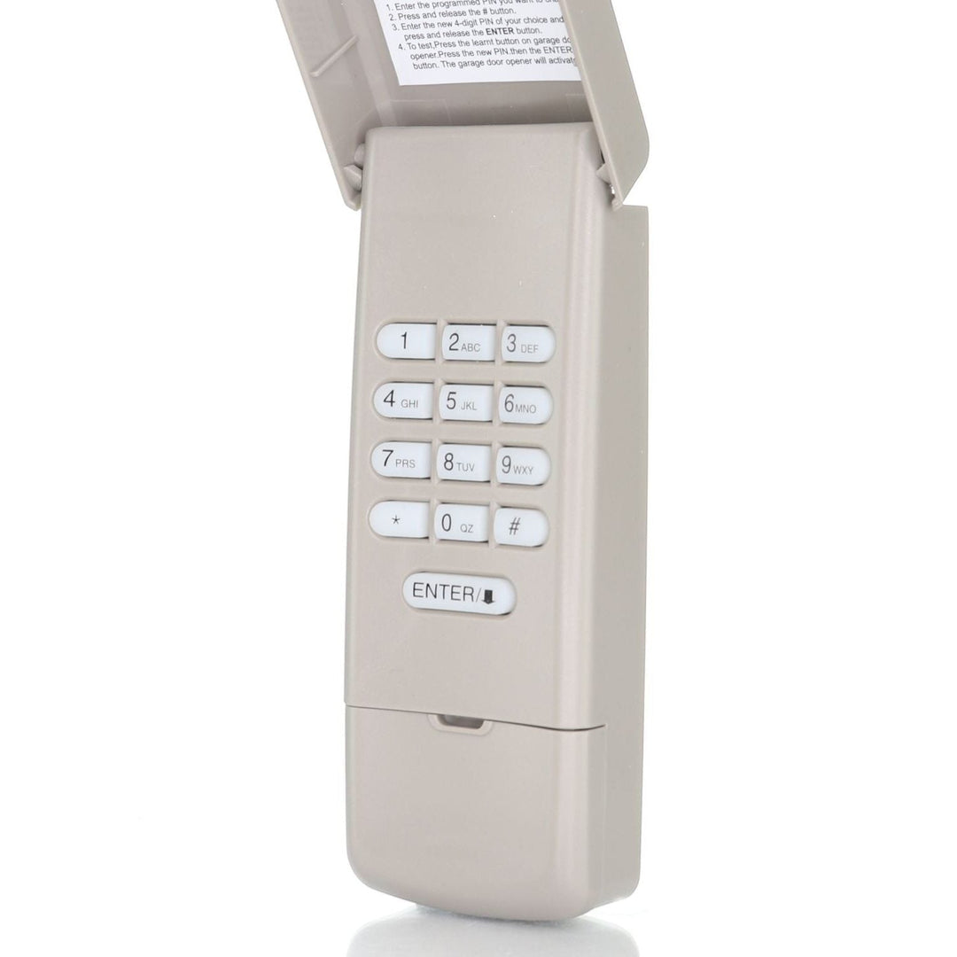 Anderic Substitute for LiftMaster 376LM / 376LMC Wireless Keyless Entry 315MHz Garage Door Opener Remote Control [877MAX]