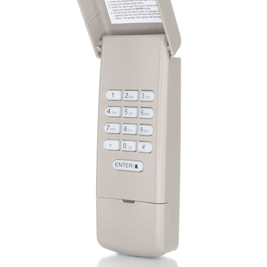 Anderic Substitute for LiftMaster 376LM / 376LMC Wireless Keyless Entry 315MHz Garage Door Opener Remote Control [877MAX]