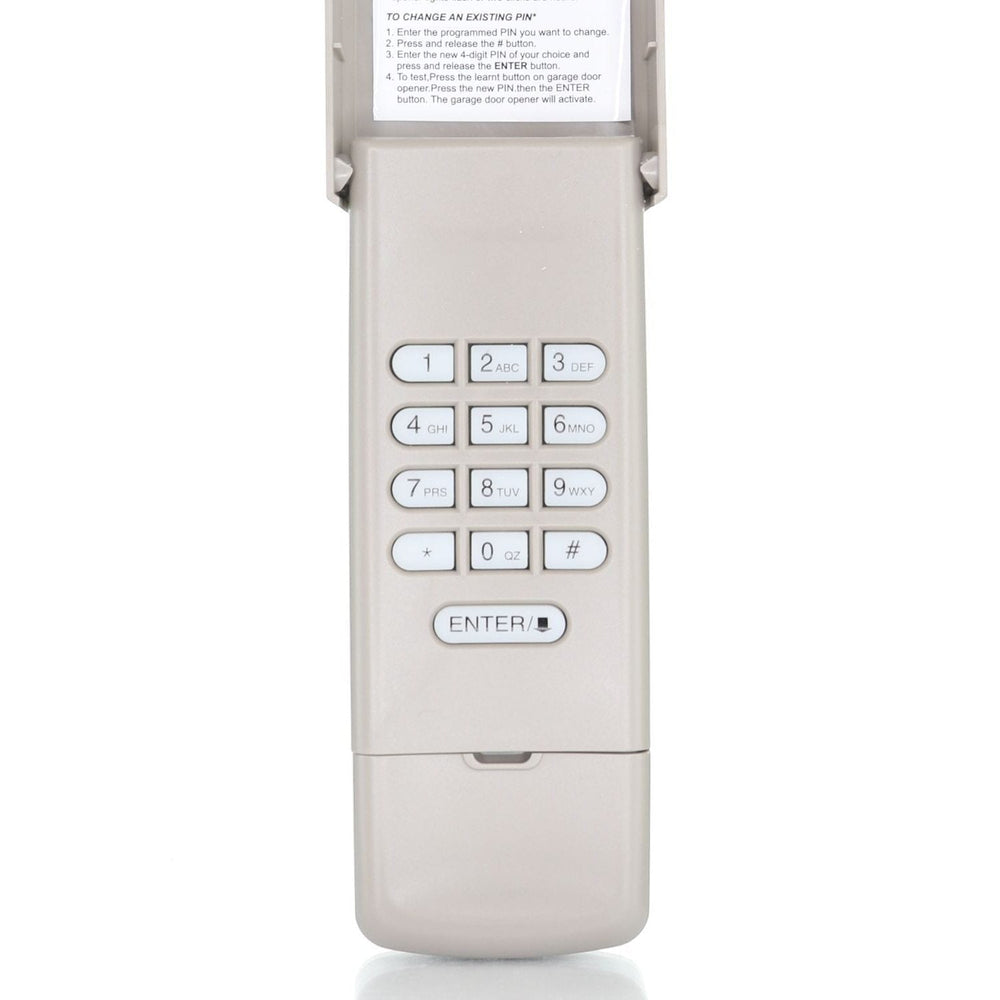 Anderic Substitute for LiftMaster 376LM / 376LMC Wireless Keyless Entry 315MHz Garage Door Opener Remote Control [877MAX]
