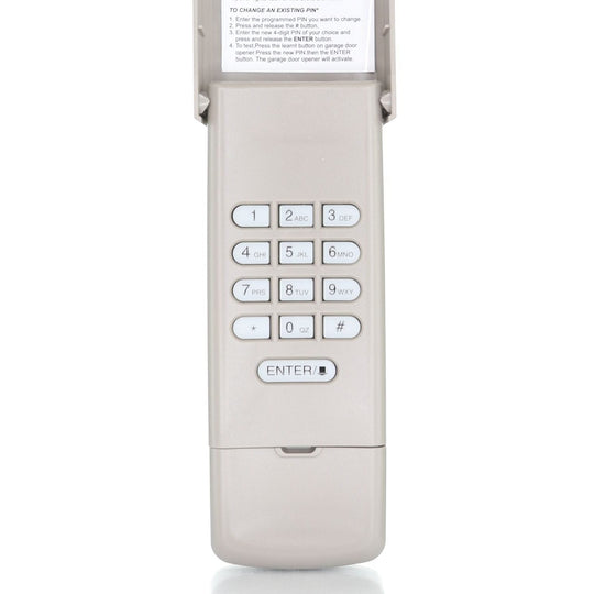 Anderic Substitute for LiftMaster 376LM / 376LMC Wireless Keyless Entry 315MHz Garage Door Opener Remote Control [877MAX]