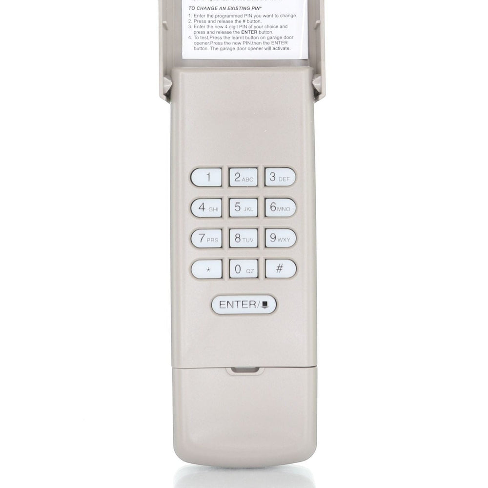 Anderic Substitute for LiftMaster 377LM / 377LMC Wireless keyless entry 315MHz Garage Door Opener Remote Control [877MAX]