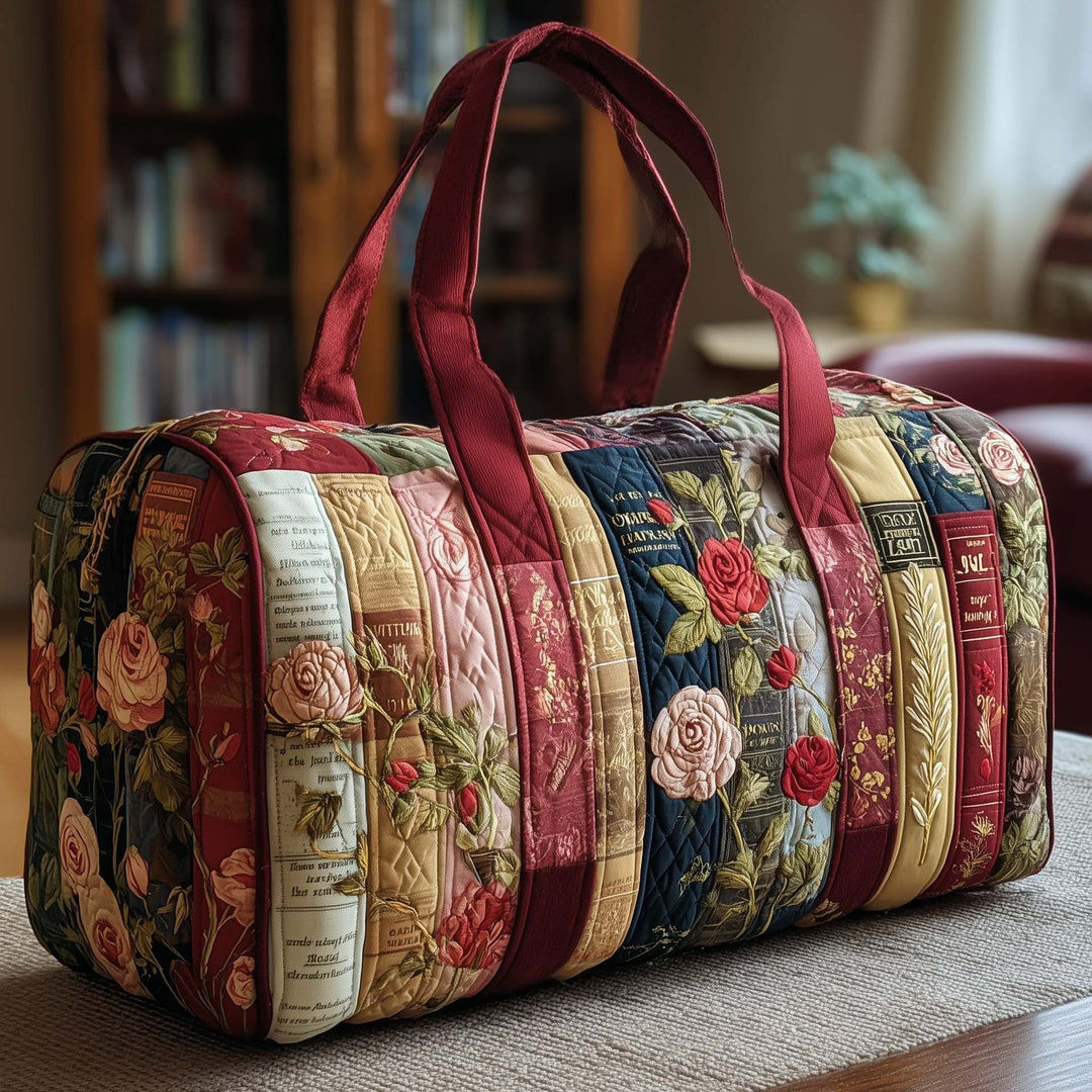 Bookwind Series Short-Distance Handheld Quilted Embroidery Travel Bag Multi-Functional