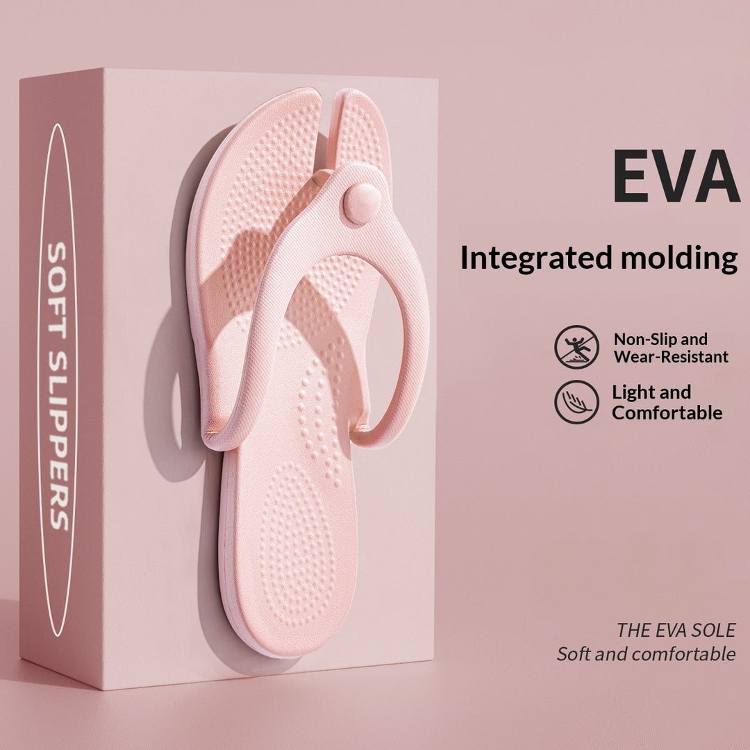 Four-season Universal Stackable Flip-flops For Travel