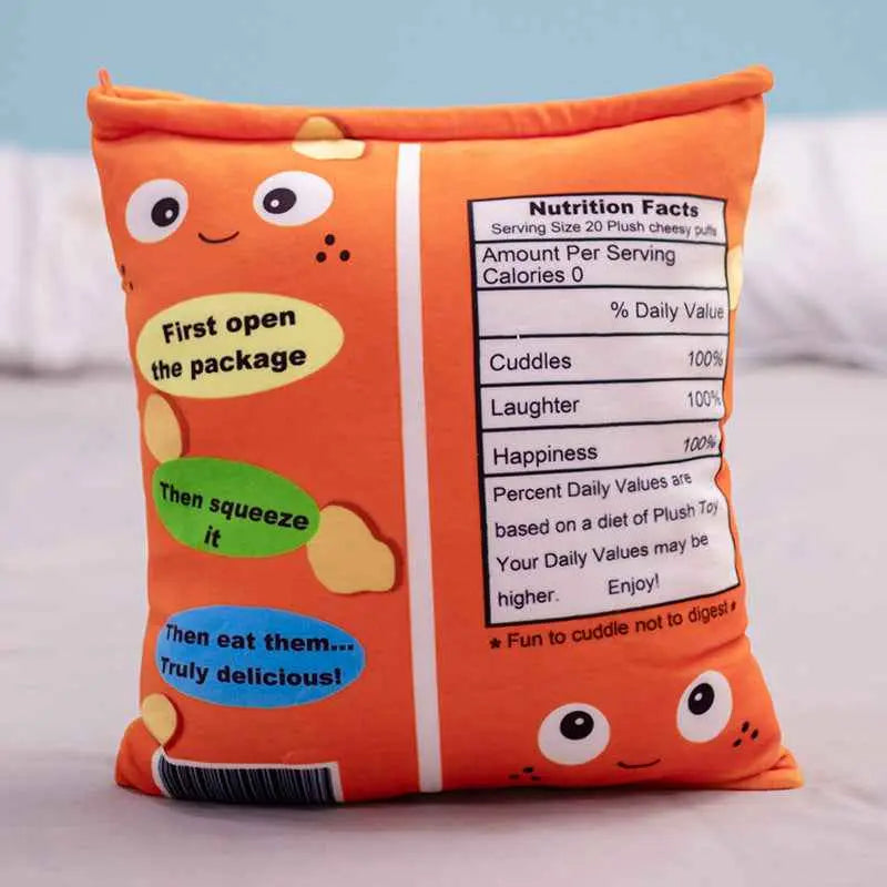 Shape Your Comfort with Our Snack Shape Plush Toys