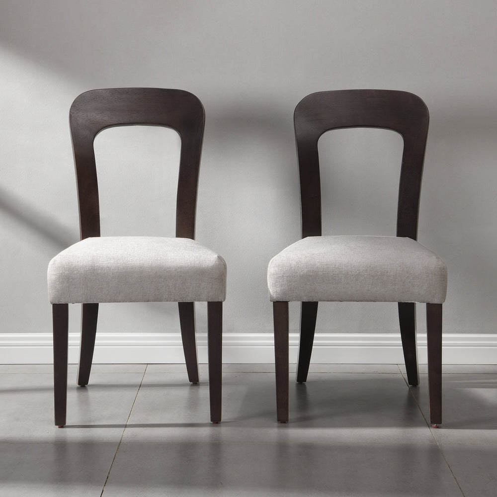 Dining Chairs Set of 2, Upholstered Kitchen Side Chairs
