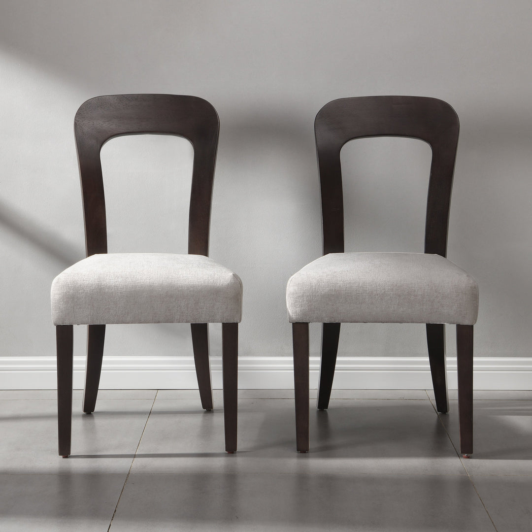 Dining Chairs Set of 2, Upholstered Kitchen Side Chairs