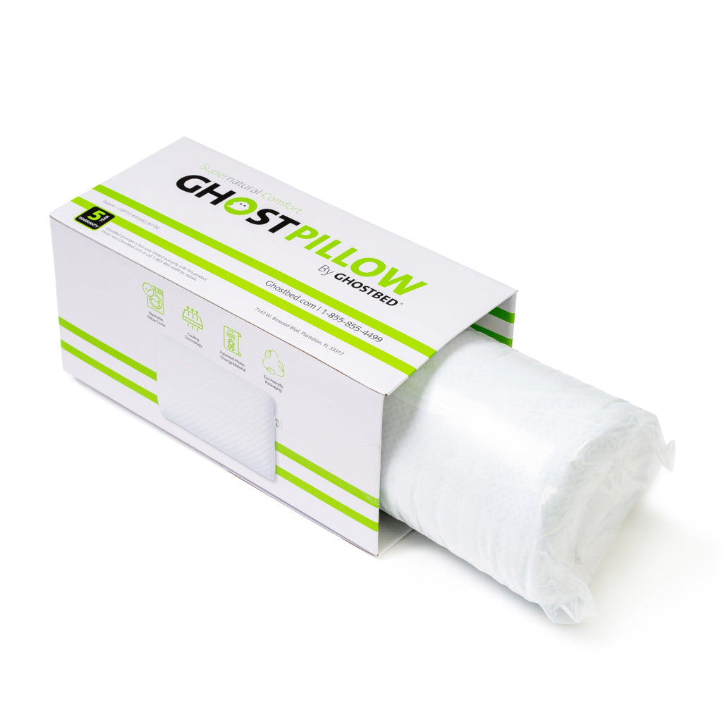 GhostPillow - Gel Memory Foam: Ultimate Cooling Comfort