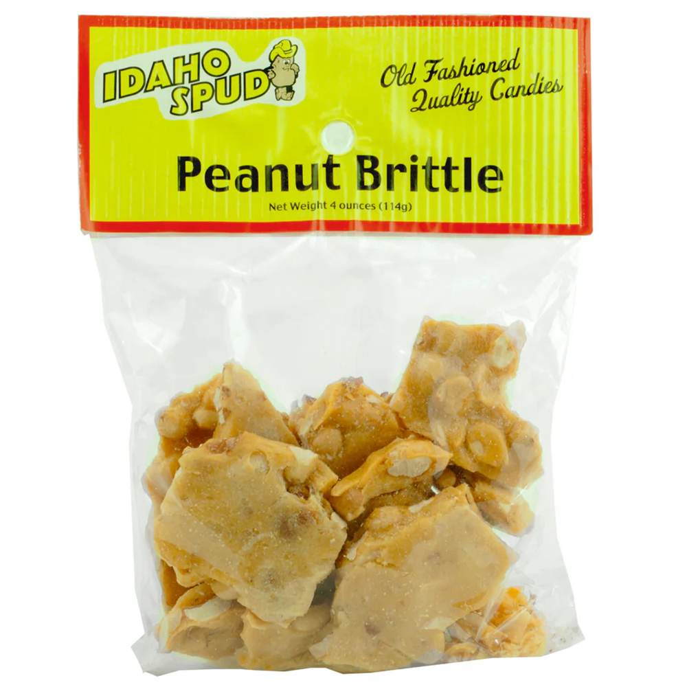 Peanut Brittle - Delicious Hand-Stretched Treat - 4oz