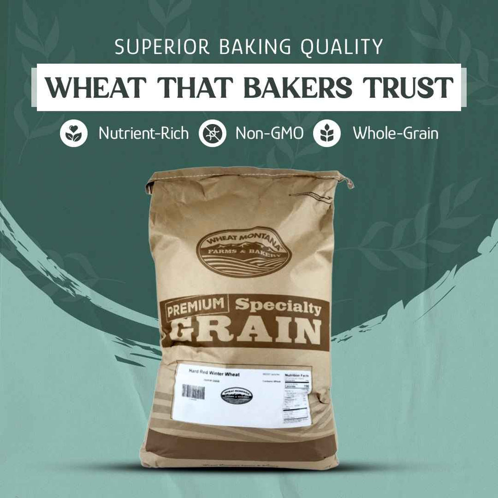 Wheat Berries, Bronze Chief (Red), Certified Glyphosate Free