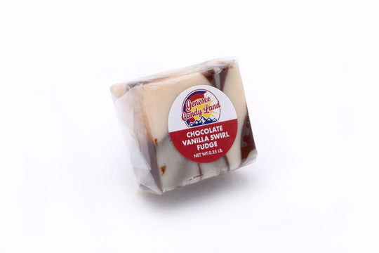 Vanilla Chocolate Swirl Fudge