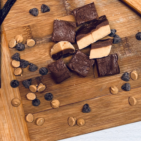 Handmade Chocolate Peanut Butter Fudge | Meem&