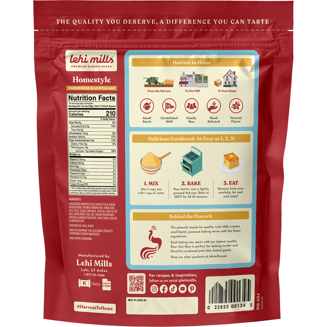Homestyle Cornbread &amp; Muffin Mix