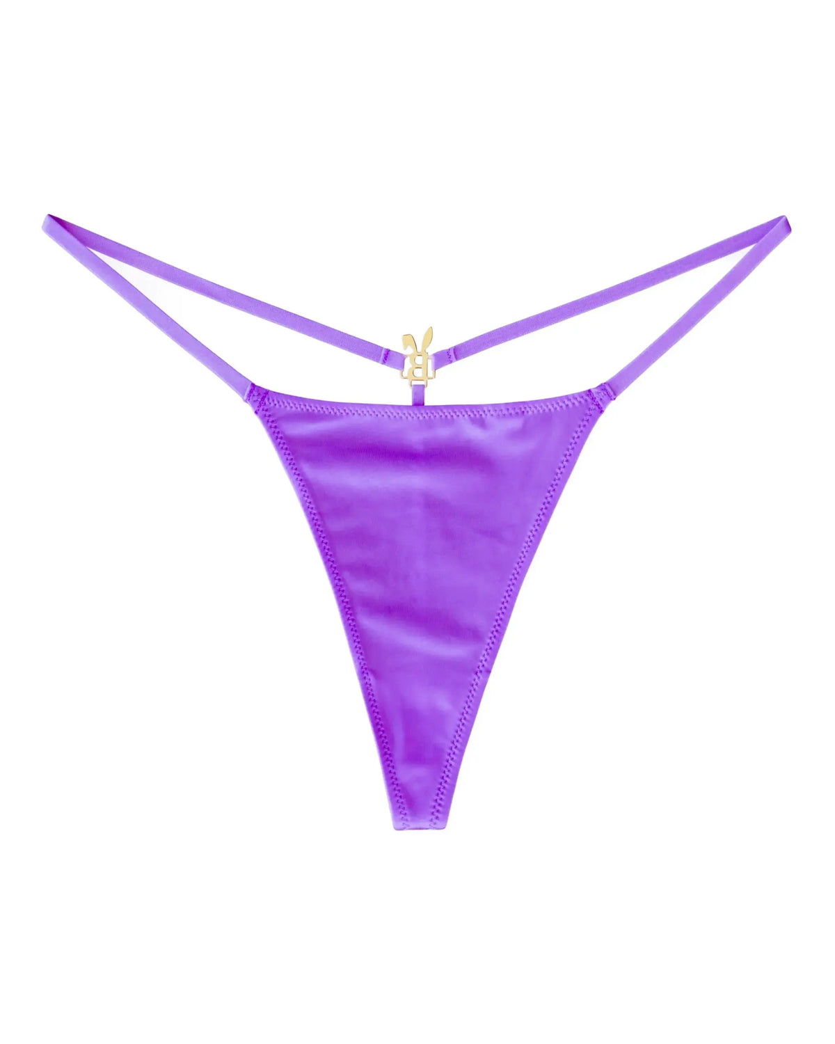 Purple G-String: Luxurious Comfort with Crystal Charm