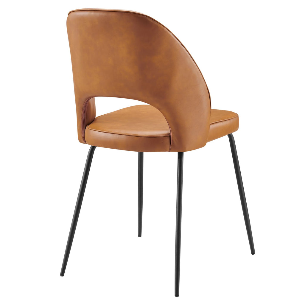 Nico Vegan Leather Dining Chair Set of 2 by Modway