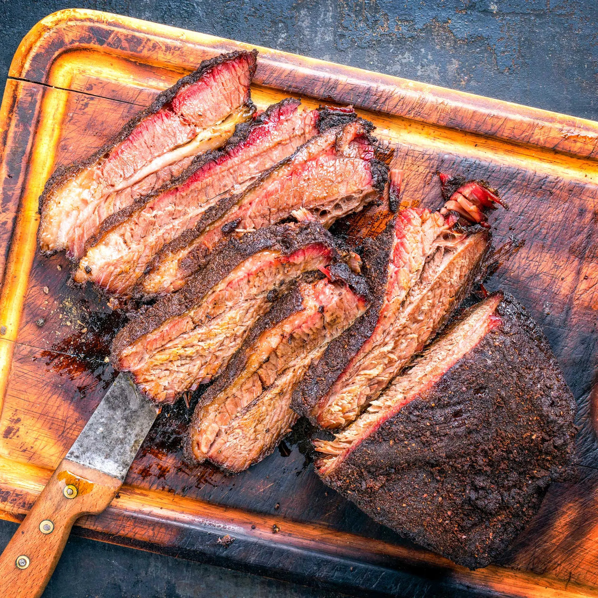 *Only 75lbs*:  Espresso Rubbed Smoked Brisket