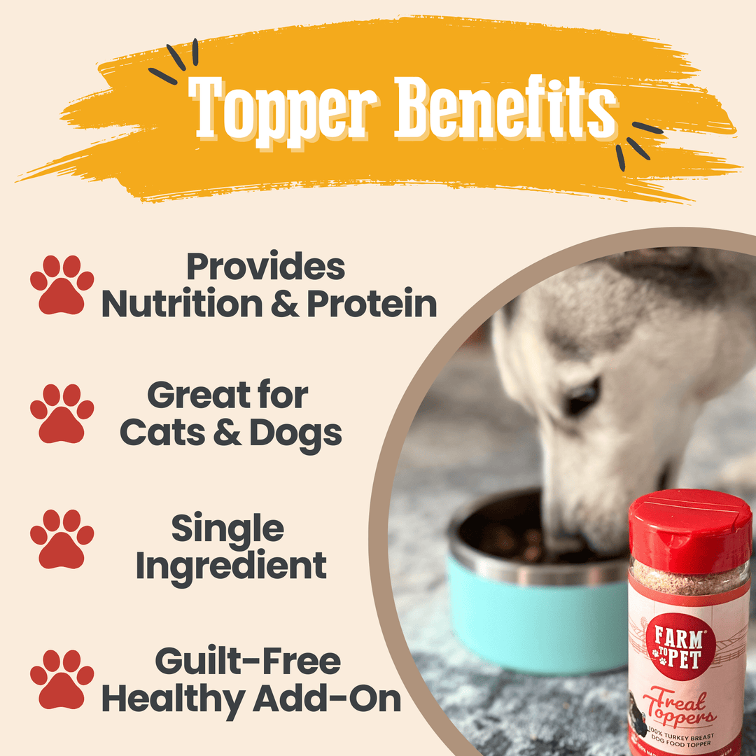 Chicken &amp; Turkey Dog Food Topper Bundle