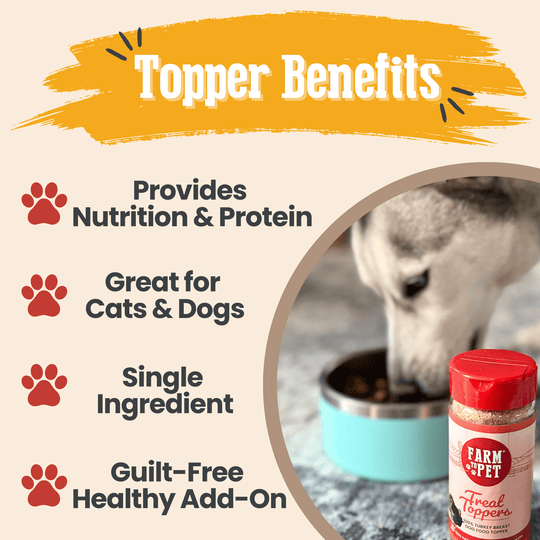 Chicken &amp; Turkey Dog Food Topper Bundle