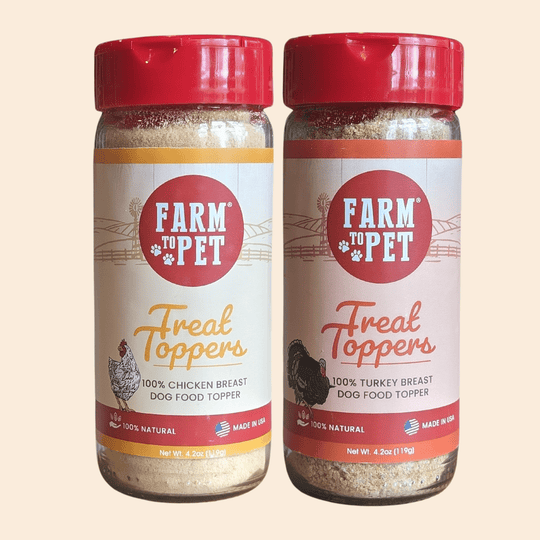 Chicken &amp; Turkey Dog Food Topper Bundle