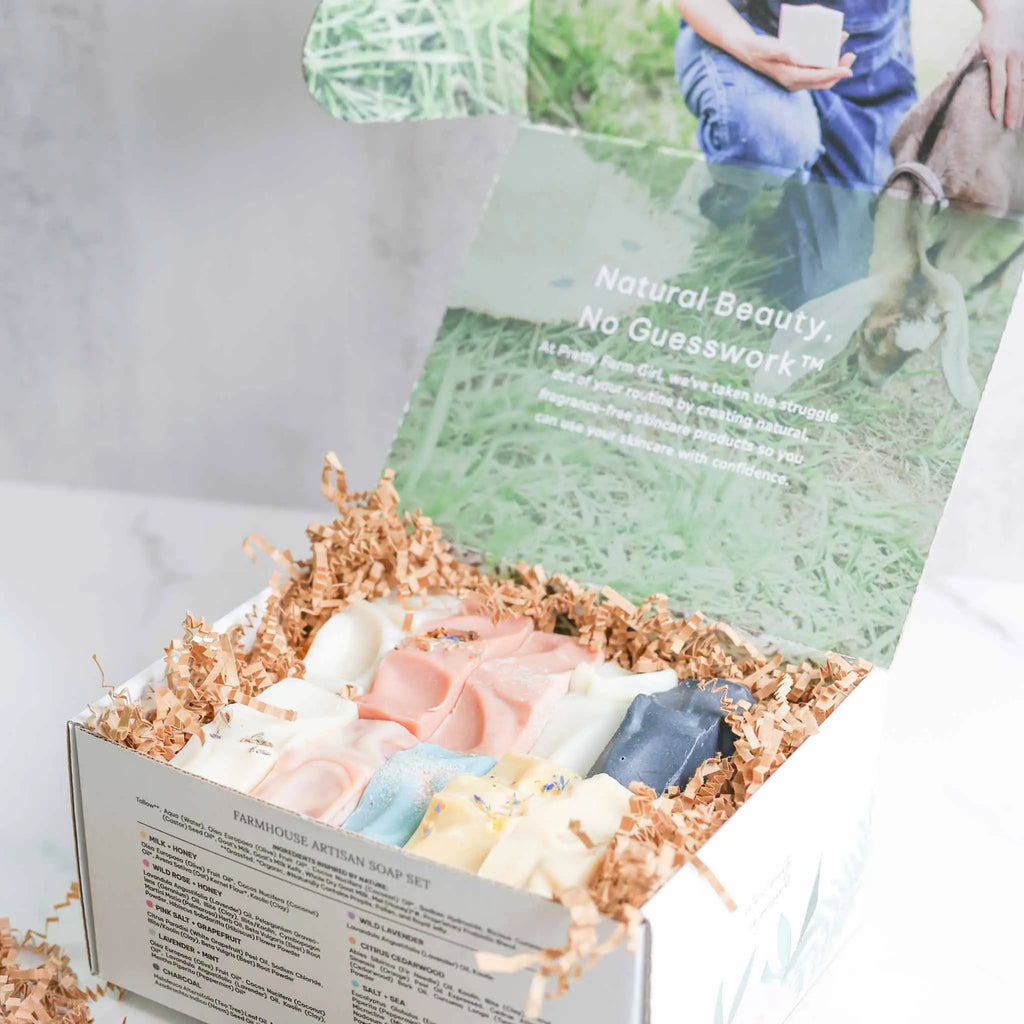 Artisan Goat Milk & Tallow Soap Collection - Farmhouse Luxury