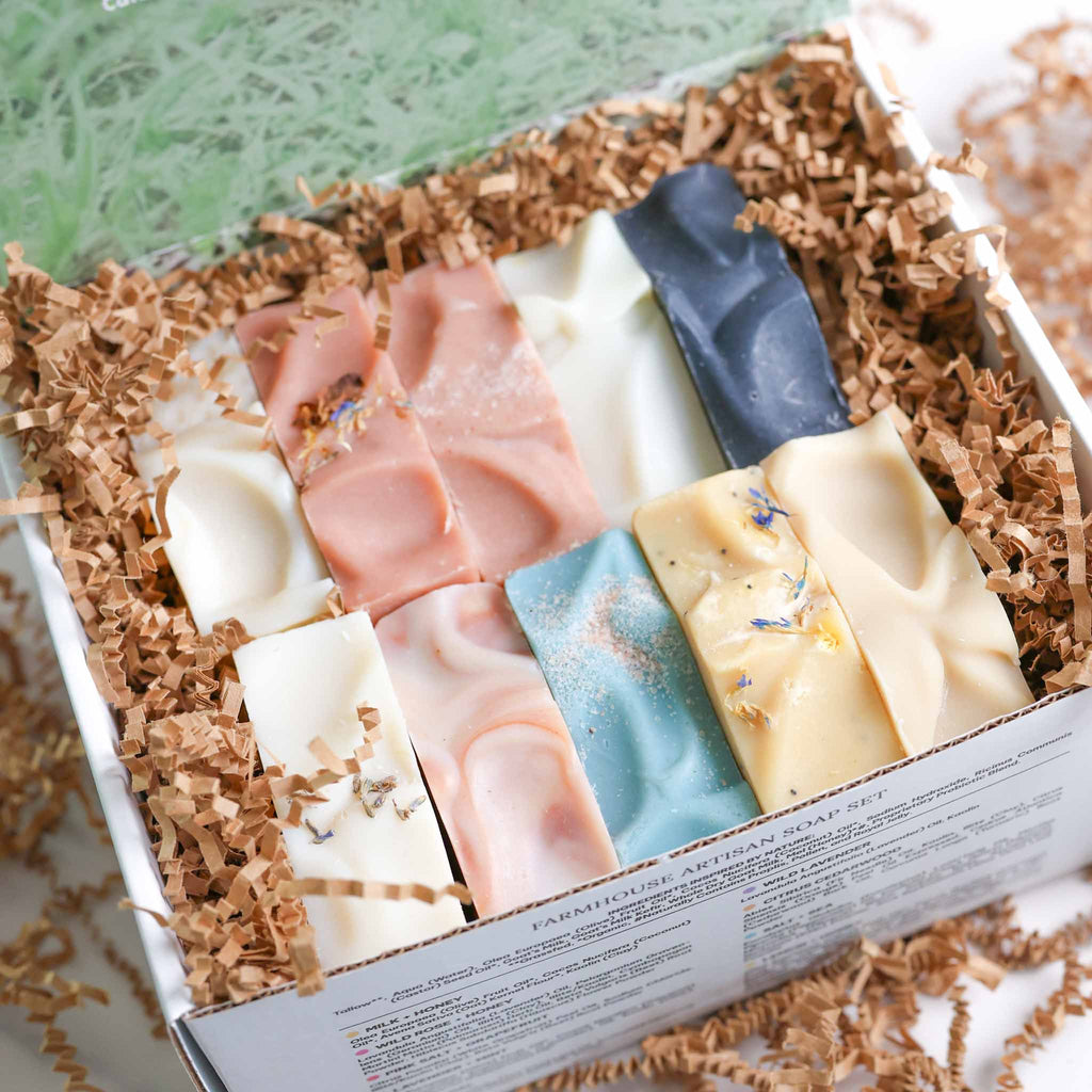 Artisan Goat Milk & Tallow Soap Collection - Farmhouse Luxury