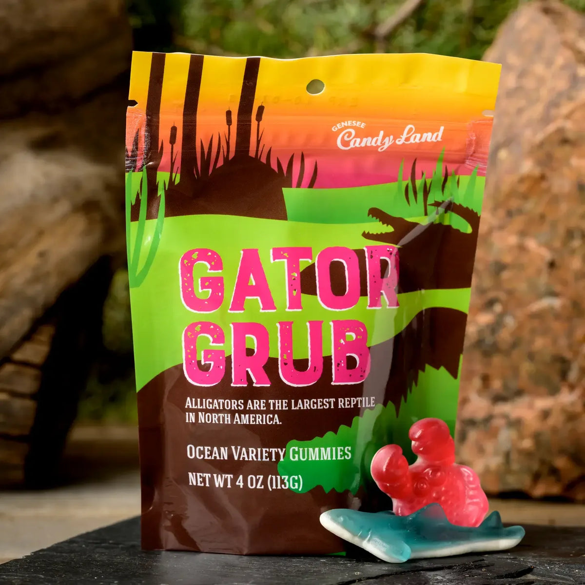 Gator Grub - Ocean Variety Gummies for Adventurous Snacking
