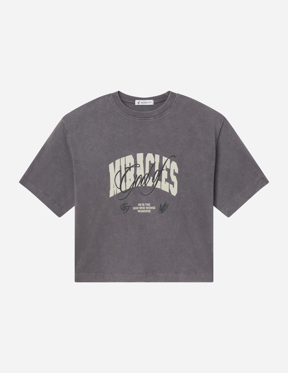 God of Miracles Cropped Women&