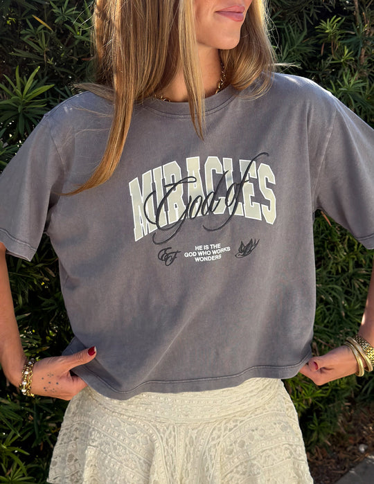God of Miracles Cropped Women&