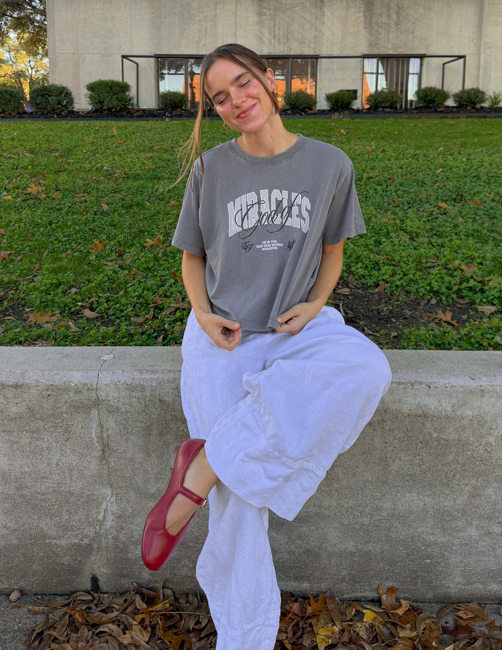 God of Miracles Cropped Women&