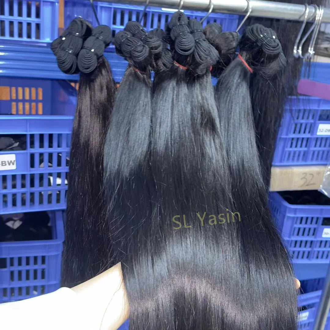 Wholesale Raw Cambodian Hair Vendor Cuticle Aligned Straight Hair Unprocessed Burmese Curly Human Hair for Women