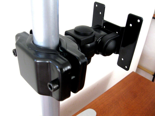 DP55 5.5 inch Universal Monitor Pole Mount Bracket  VESA Clamp on
