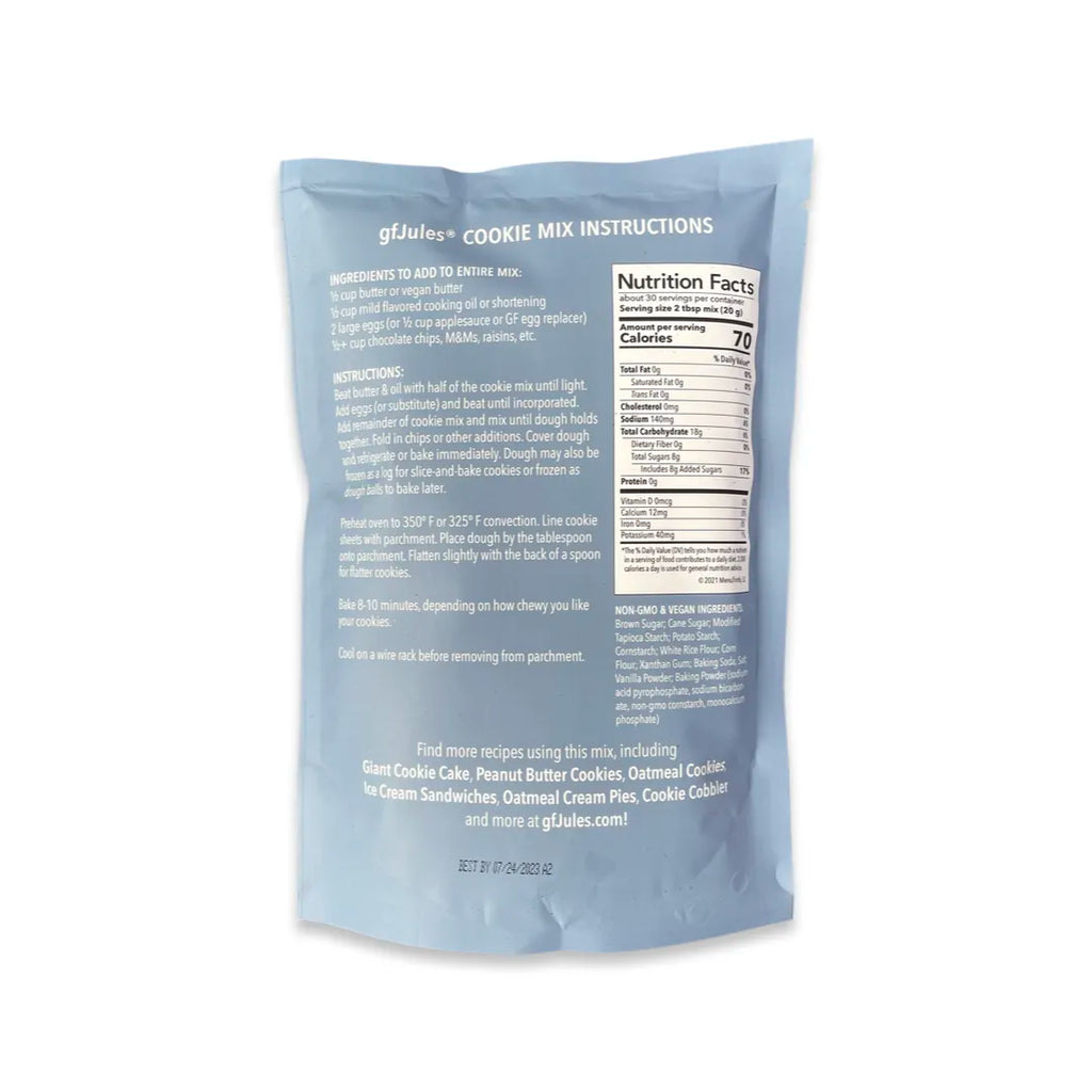 gfJules Gluten Free Cookie Mix - The Ultimate Cookie Experience